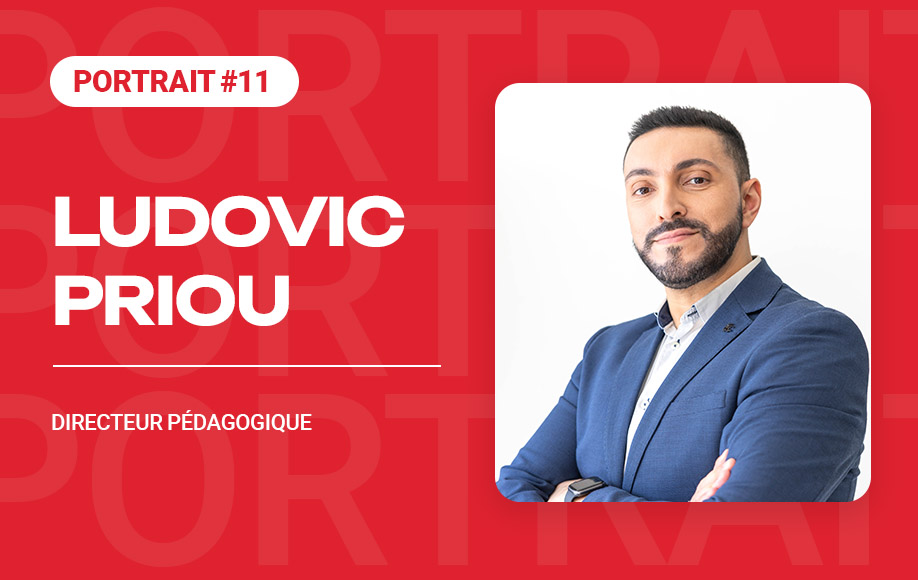 Portrait de Ludovic Priou, directeur pédagogique