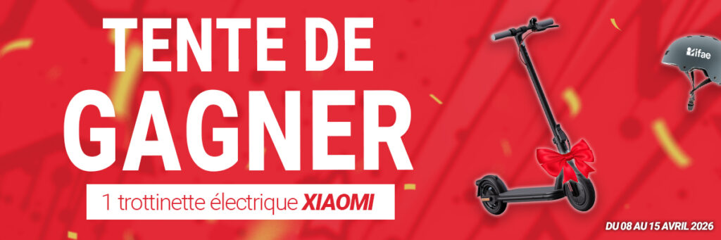 Concours pour gagner une trottinette électrique