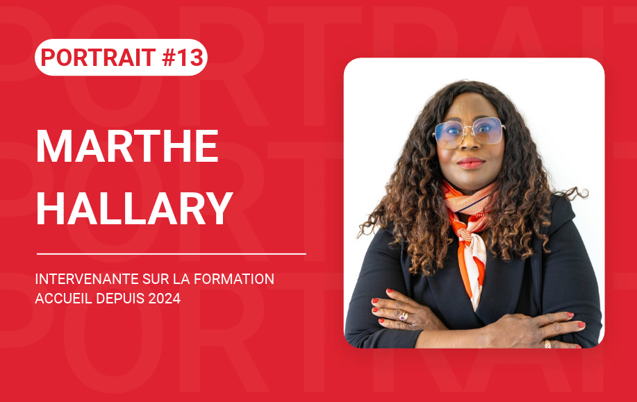 Portrait de Marthe Hallary, intervenante en formation accueil
